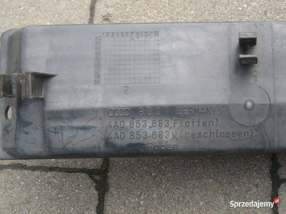 audi 100 c4 9093r kratka zderzaka środkowa Rakoniewice