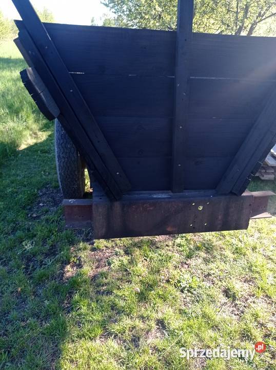 Wóz przyczepa dwukołowa Przyczepy rolnicze małopolskie Kamień