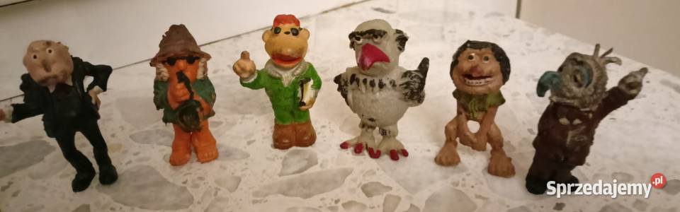 Stare figurki Muppetów PRL vintage 13 sztuk Pozostałe Rzeszów