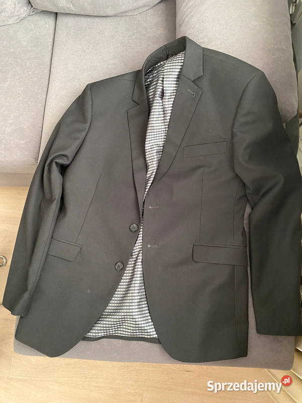 Garnitur czarny dastan M 176 stan Odzież wyjściowa Częstochowa