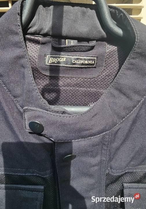 Kurtka motocyklowa Broger California Black L
