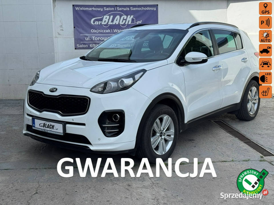 Kia Sportage Pisemna Gwarancja 12 miesięcy IV aluminiowe felgi wielkopolskie Konin