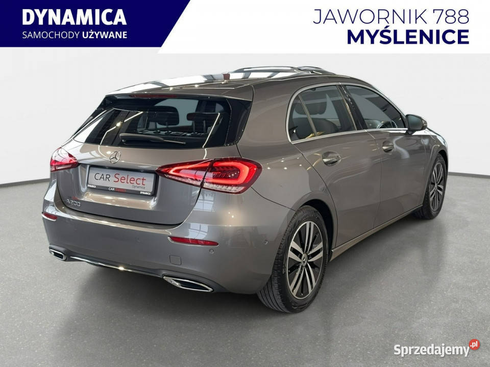 Mercedes A 200 VAT 23 13T 163 DCT 2022 r Salon I kurtyny powietrzne małopolskie Myślenice