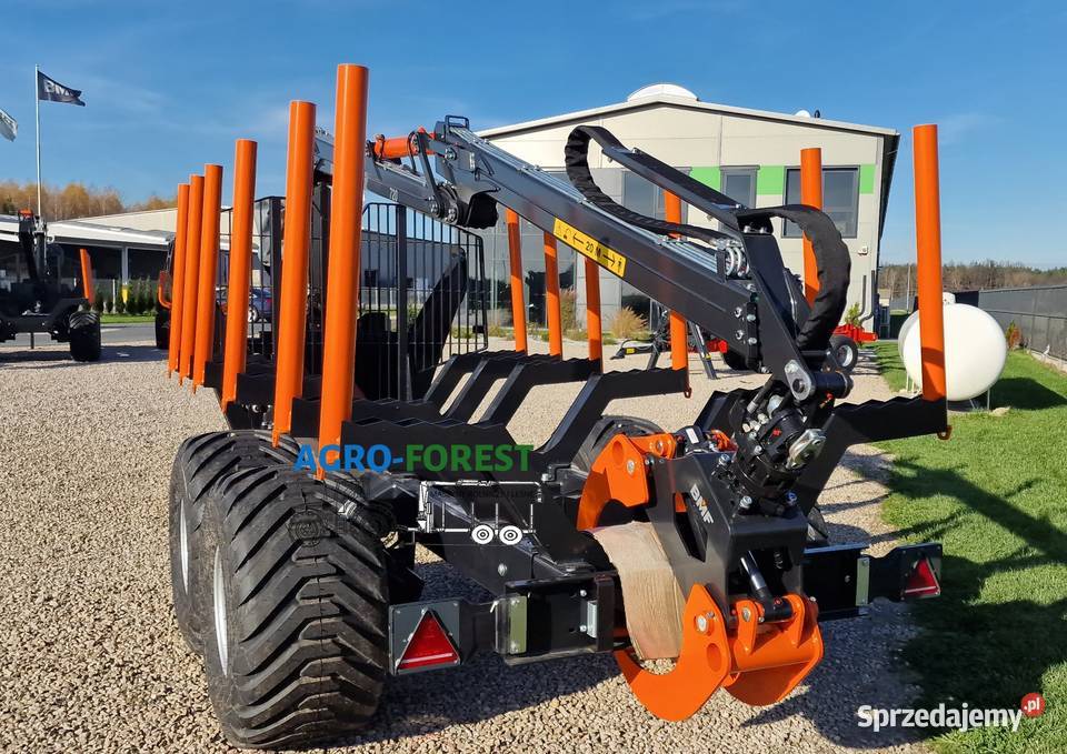 Nowa Przyczepa Leśna BMF 10T2Pro720 Pompa Sulęcin