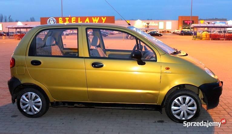 samochód DAEWOO MATIZ Friend 2000r poj 08 Hatchback Motoryzacja Toruń sprzedam