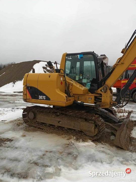 CAT 307C Caterpillar koparka gąsienicowa Polany