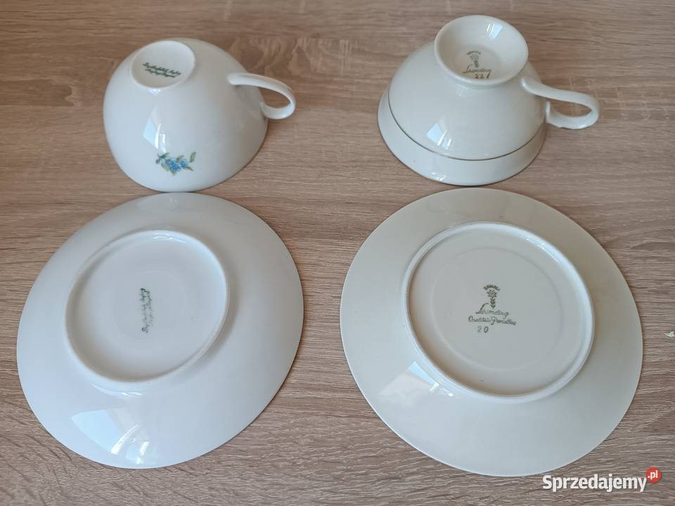 Duże porcelanowe filiżanki Porcelana i szkło Gorlice