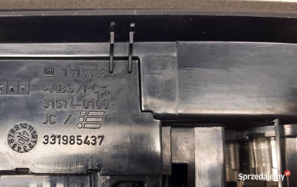 POPIELNICZKA GNIAZDO 12V OPEL ASTRA III H Wyposażenie wnętrza Motoryzacja dolnośląskie Mielęcin