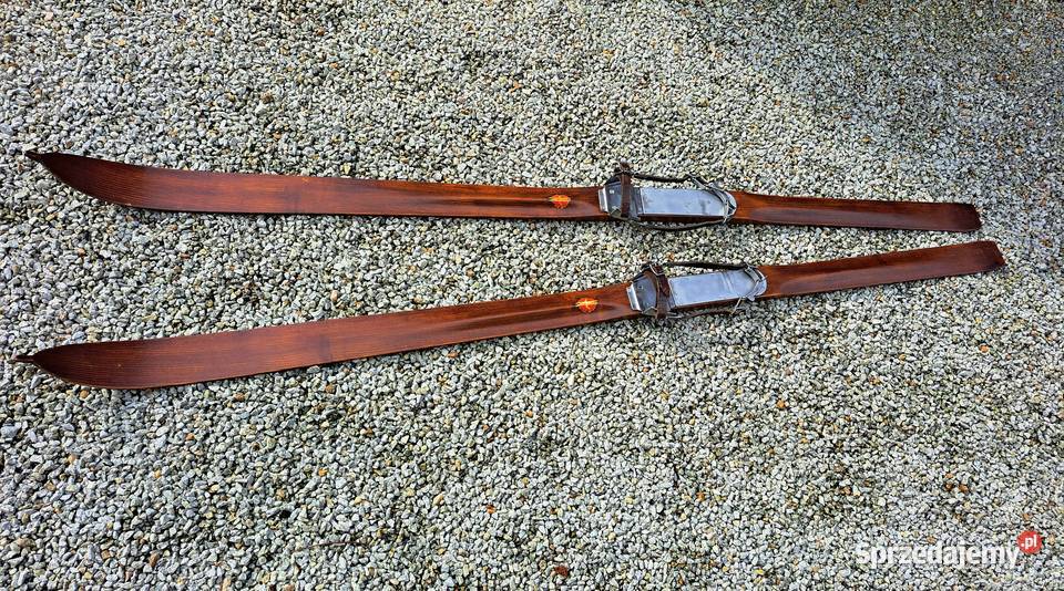 Stare drewniane narty 1918 Szklarska Poręba