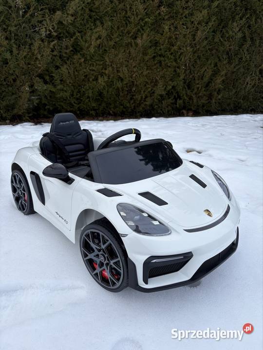 Auto na akumulator Porsche 718 nowe elektryczne