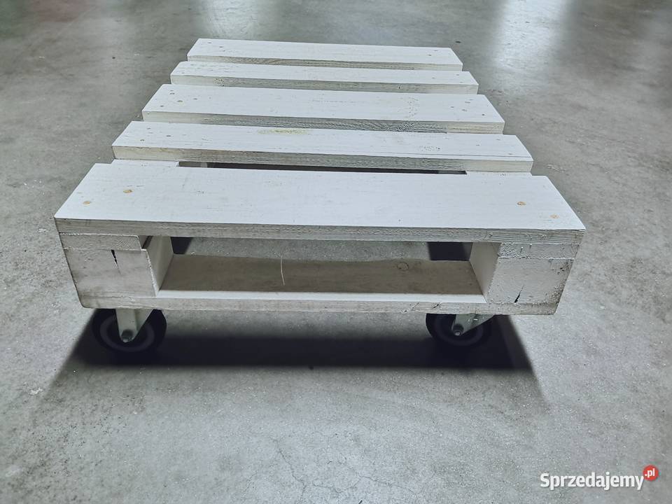 Paleta na gumowych kołach Ząbki