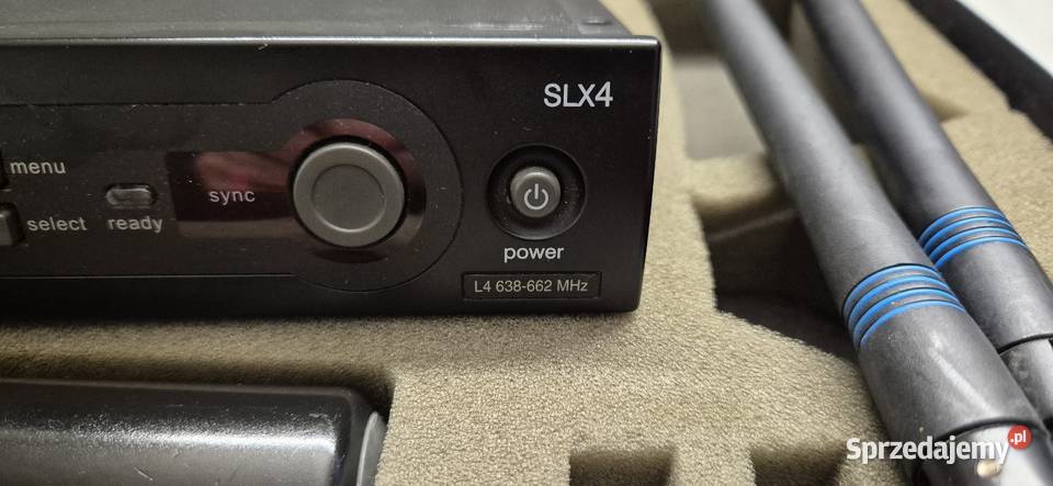 Shure SLX24BETA87A Oryginalny zestaw Konin