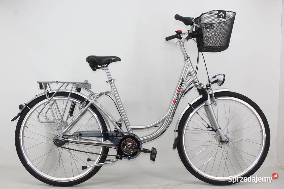 ALUMINIOWY AMORTYZOWANY ROWER DAMSKI ALUBIKE Miejskie Milicz