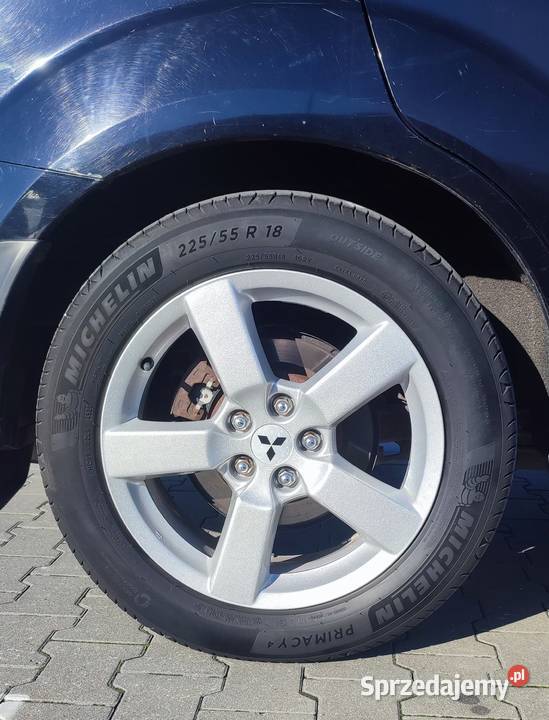 Mitsubishi Outlander II 2008r 24l 125kw CVT aluminiowe felgi Lublin