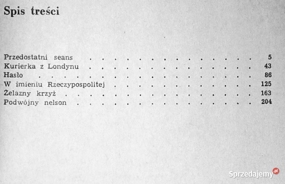 Stawka większa niż życie Kurierka z Londynu Cz 2 lubelskie Chełm sprzedam