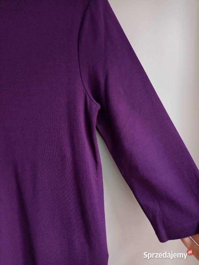 Sukienka Marc OPolo S wiskozowa fioletowa Moda i Styl wielkopolskie Czarnków