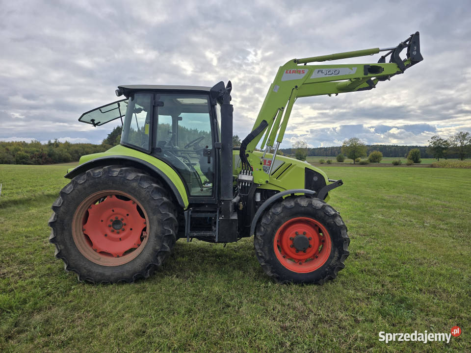 Ciągnik CLAAS Arion 410 z ładowaczem TUR FL100
