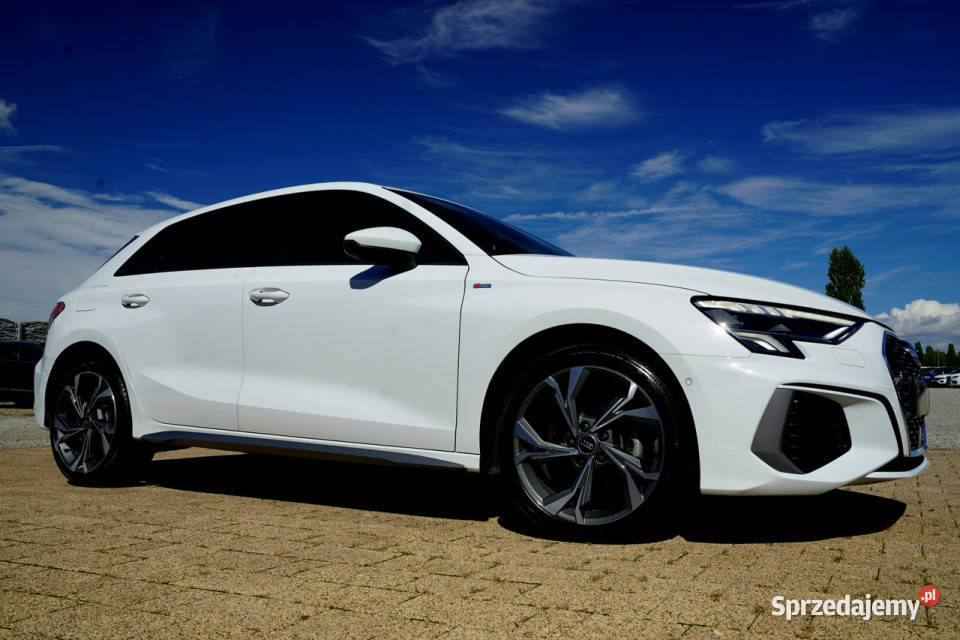 Audi A3 Sportback S LINE skóra KAMERA virtual kurtyny powietrzne Otmuchów