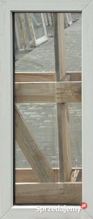 OKNA KacprzaK Witryna 45X103 FIX Używany PCV Lublin