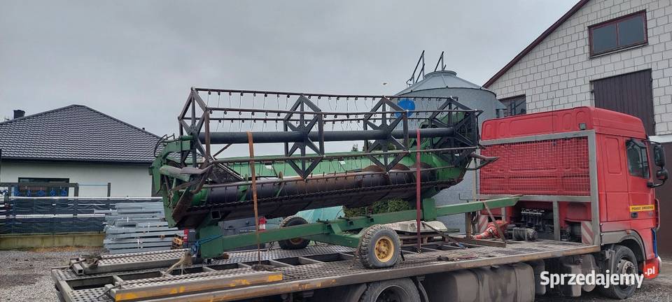 Sprzedam john deer 1072 heder 42 clima John Deere Zbożowe Zbuczyn