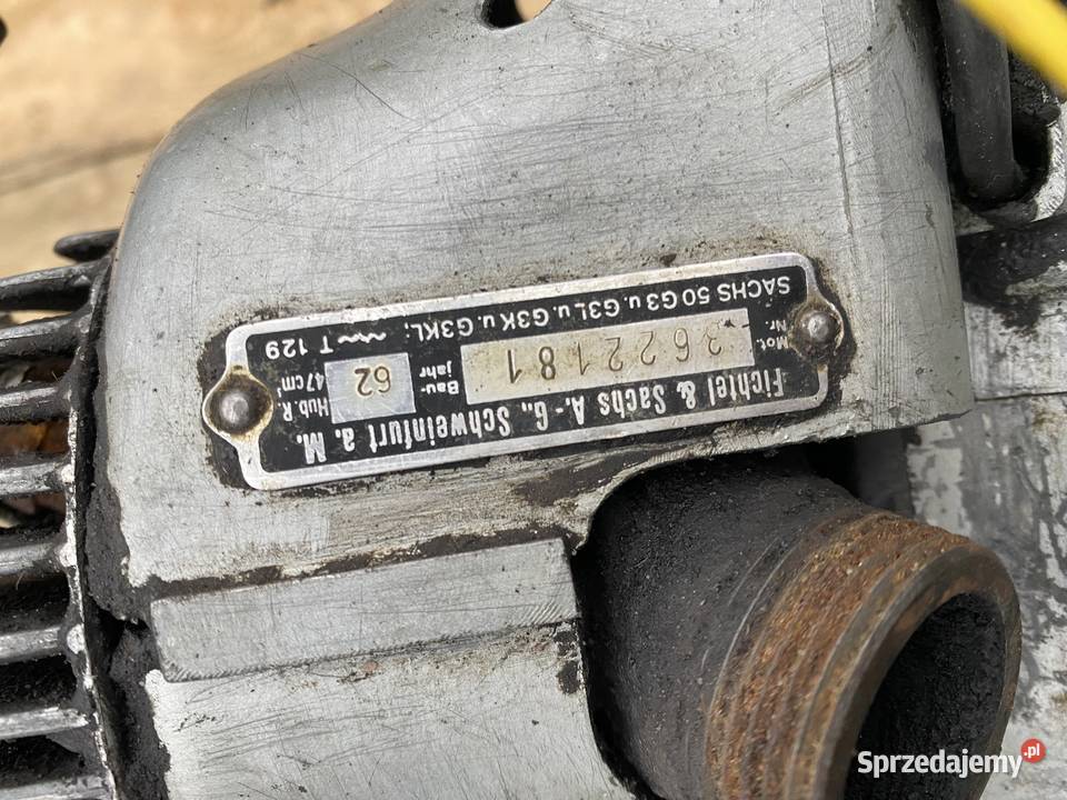 SILNIK SACHS 3 BIEGOWY 50 MOPED Silniki Kraków sprzedam