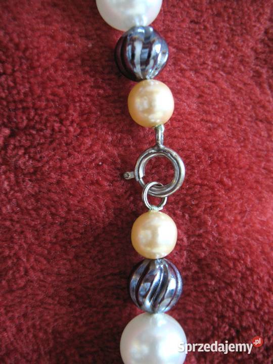 Perły naszyjnik z pięknych pereł długość 90 Dla kobiet Siedlce