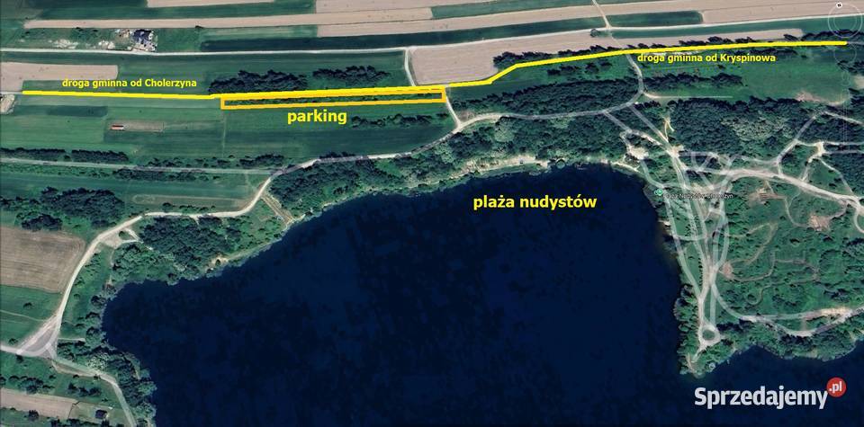 działki w Kryspinowie Kryspinów