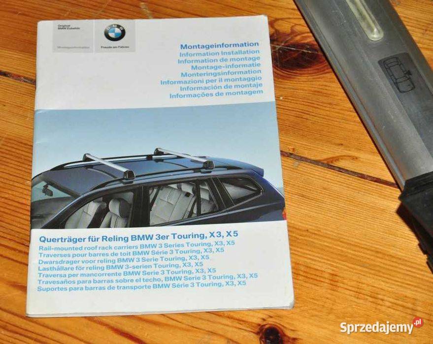 Belki na dach Bagażnik BMW X3 X5 dolnośląskie Legnica