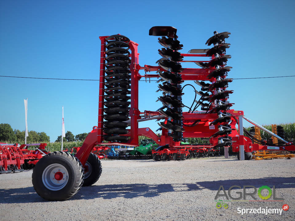 Brona talerzowa hydrauliczna TORNADO 35m 4 m 45m nieuszkodzony Grudusk