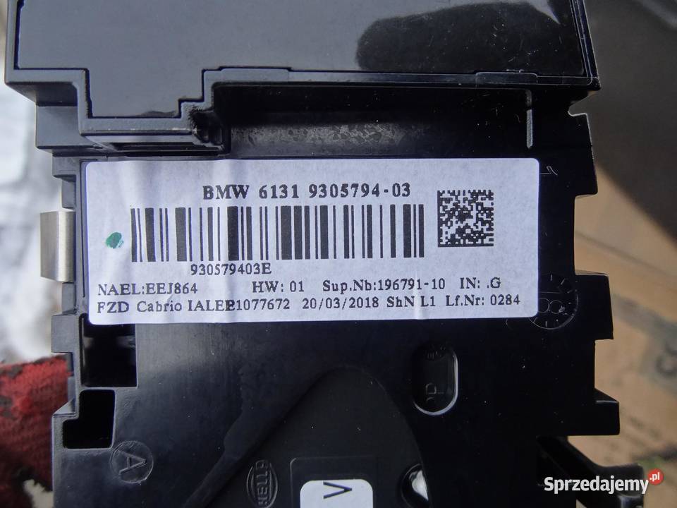 LAMPKA OŚWIETLENIE KABINY BMW F23 F33 F83 osobowe wielkopolskie sprzedam