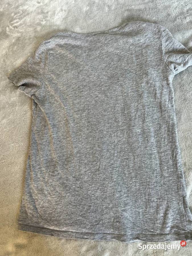Tshirt koszulka bluzka z krótkim rękawem szara Rozmiar 34(XS) Jasło sprzedam