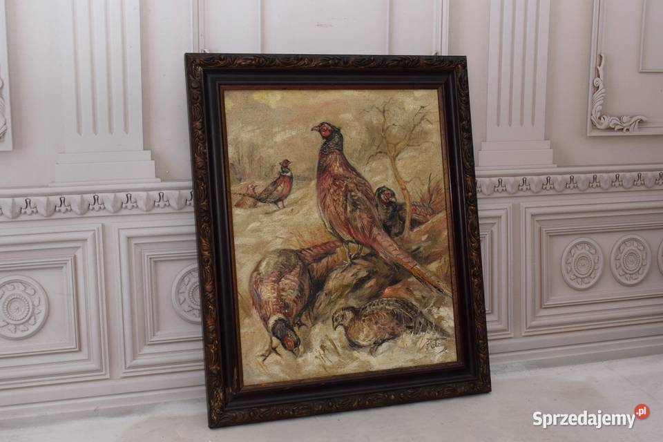 J Fałat Rodzina Bażantów Kuropatwy Las Natura Kraków