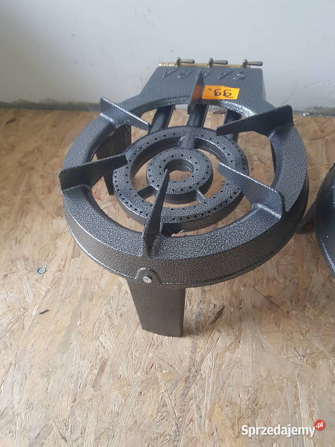Żeliwny Taboret Gazowy PALNIK KUCHENKA 98kW MOC Głogowa