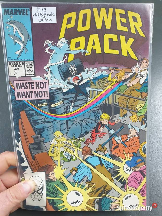 Power Pack 6 komiksów Marvel USA 19841989 pomorskie Gdynia
