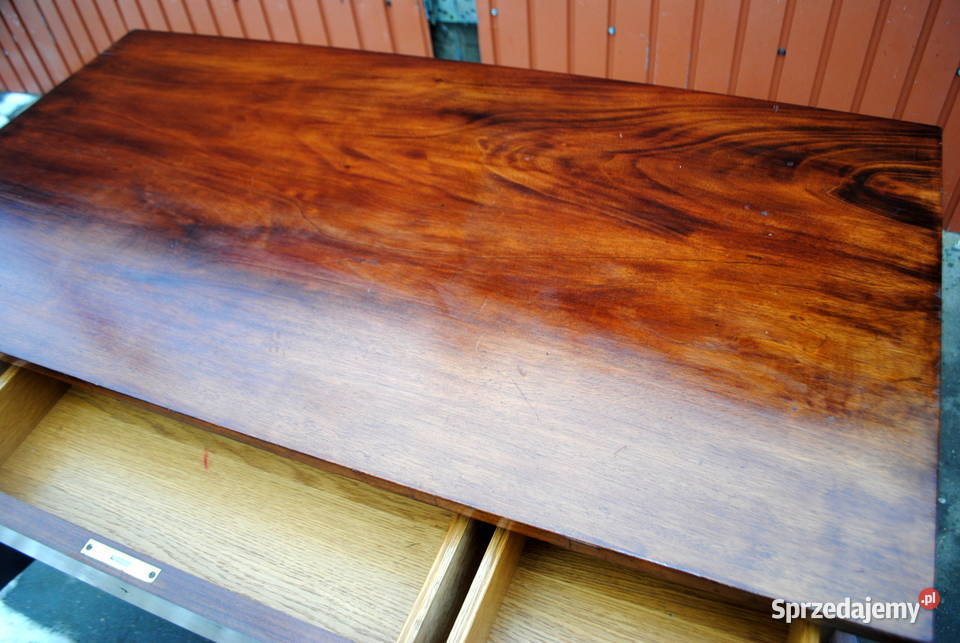 Stare biurko 4 wolnostojące Meble Mała Karczma