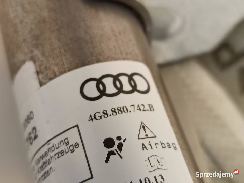 AUDI A7 4G KURTYNA AIRBAG PRAWA 4G8880742B osobowe sprzedam