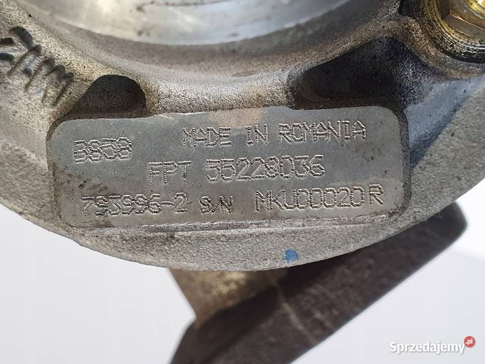 TURBOSPRĘŻARKA Alfa Romeo Mito 14 TJET turbo Chełm