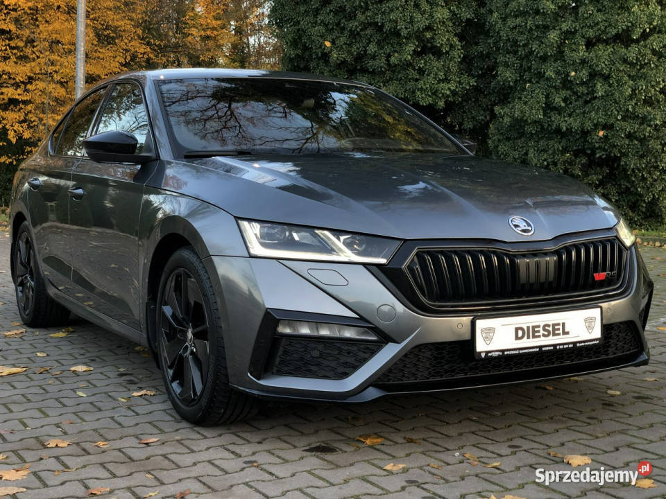 koda Octavia IV RS 2023 20 TDI 200 Automat Full tempomat Samochody osobowe Wijewo