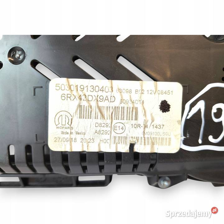 LICZNIK ZEGARY 503019130403 Jeep Compass II 16 D