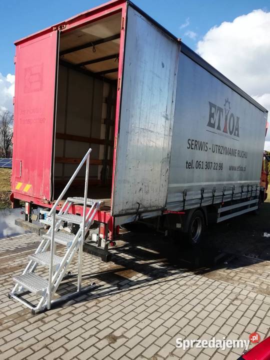 Schody metalowestalowe zewnętrzne Grodzisk Wielkopolski sprzedam