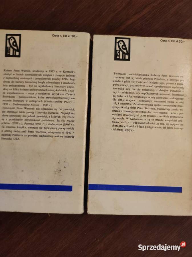 Gubernator Robert Penn Warren 1971 świętokrzyskie