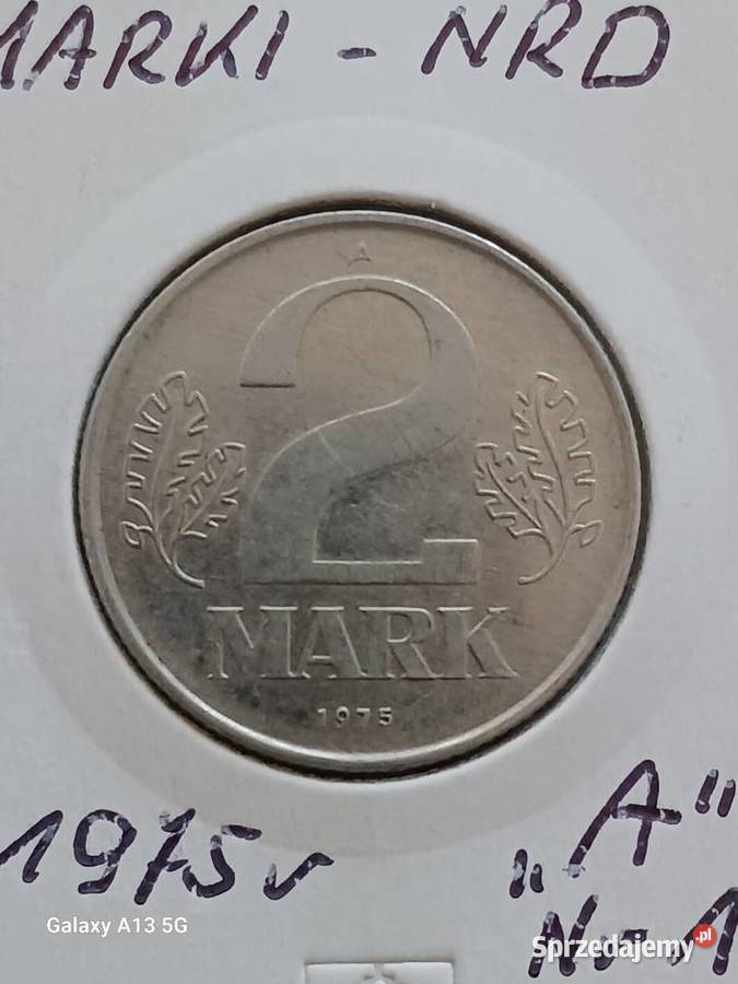 2 Marki NRD 1975 r 1 Numizmatyka Konin sprzedam