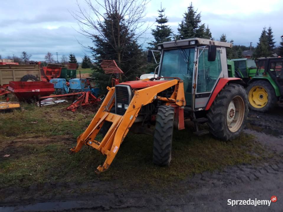 Ładowacz czołowy Facheux F3 Massey Ferguson wielkopolskie Łobżenica