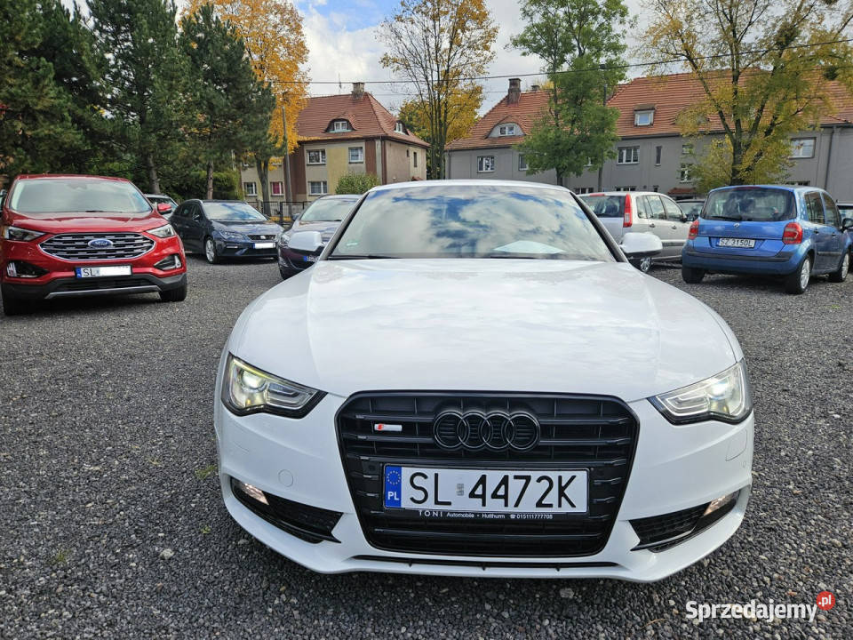 Audi A5 Coupe Automat S line Navi Climatronic podgrzewane fotele Ruda Śląska