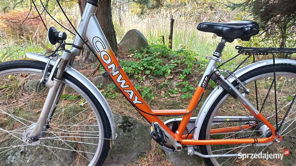 Alu Rower Miejski Damski Conway Damka Sram S7 Miejskie Wołów