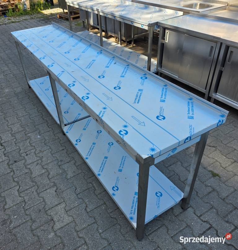Stół Gastronomiczny z Półką 2906085 M1797 N wielkopolskie Nowe Skalmierzyce