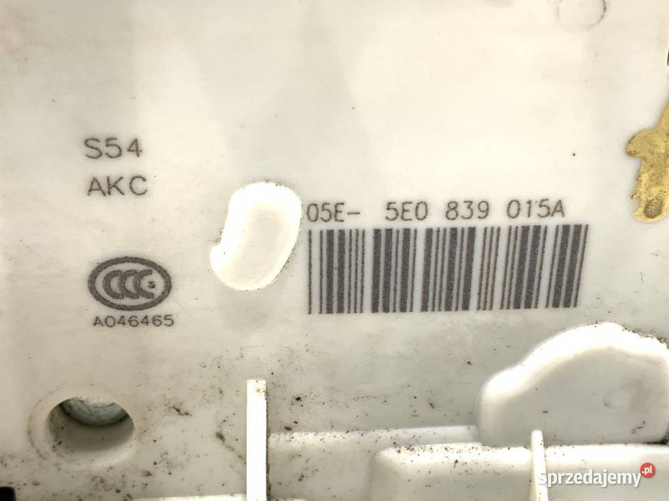 ZAMEK DRZWI LEWY TYŁ SKODA RAPID Kombi Zamki, wkładki i kluczyki