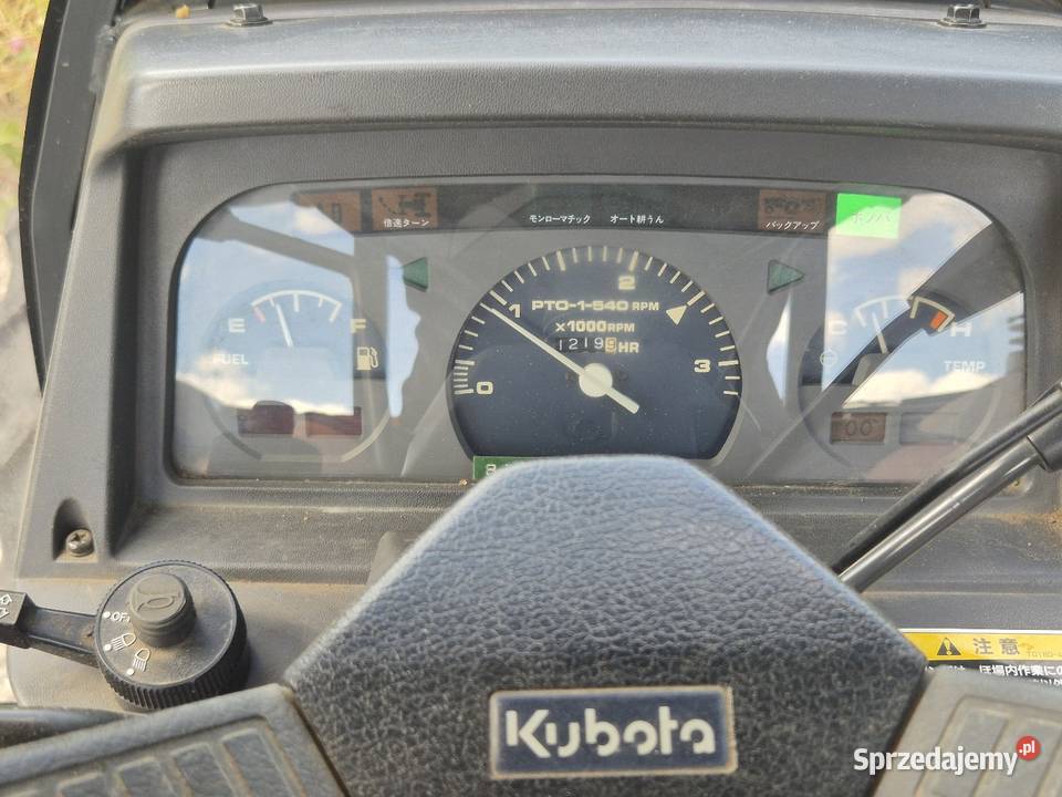 Traktorek KUBOTA GL240D 24 44 Wspomaganie Kubota Małuszyn