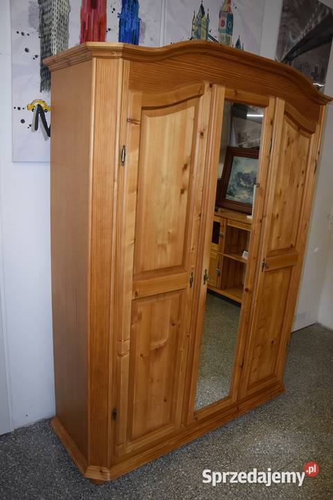 szafa z drewna sosnowego nowa Szafy i garderoby Olsztyn