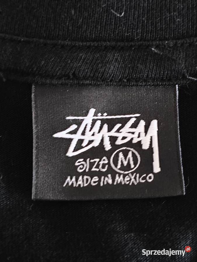 Stussy Dice Tee czarna oryginalna koszulka z Lublin